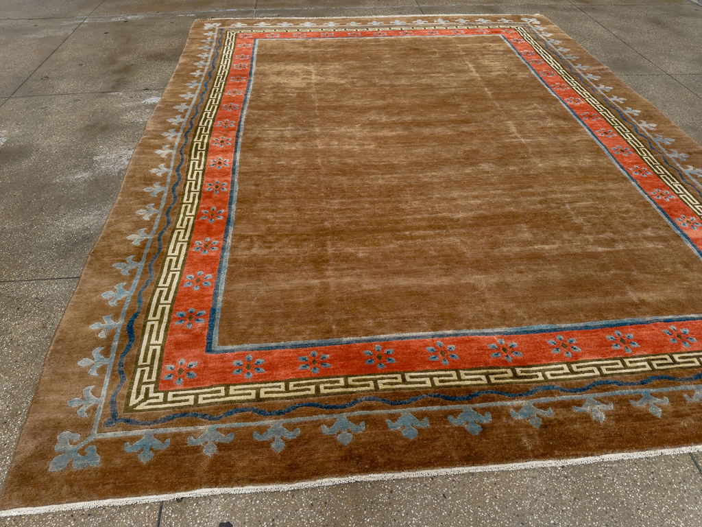 Vintage Tibetan Room Size Carpet, No.33719 - Galerie Shabab