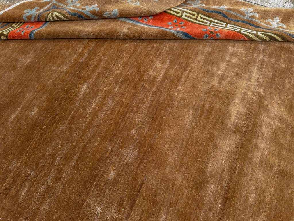 Vintage Tibetan Room Size Carpet, No.33719 - Galerie Shabab