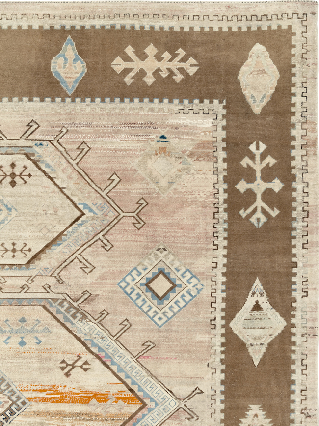 Vintage Turkish Anatolian Large Carpet, No.33725 - Galerie Shabab