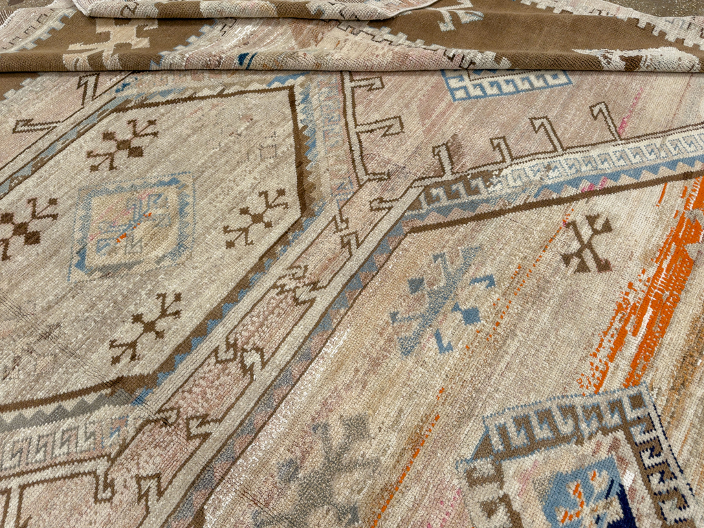 Vintage Turkish Anatolian Large Carpet, No.33725 - Galerie Shabab