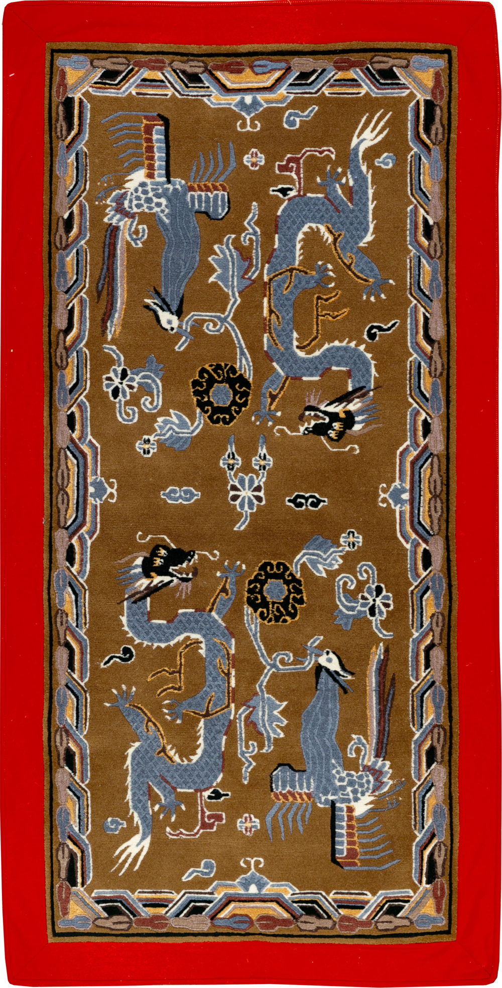 Modern Chinese Art Deco Pictorial Rug, No.33742 - Galerie Shabab