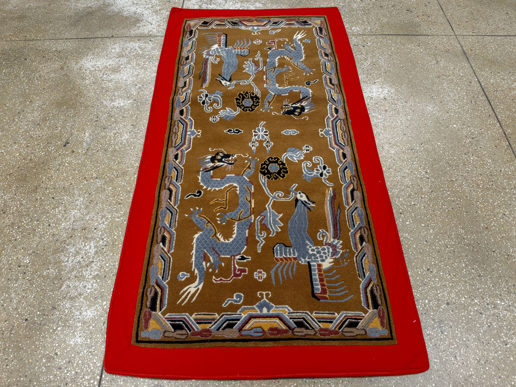 Modern Chinese Art Deco Pictorial Rug, No.33742 - Galerie Shabab