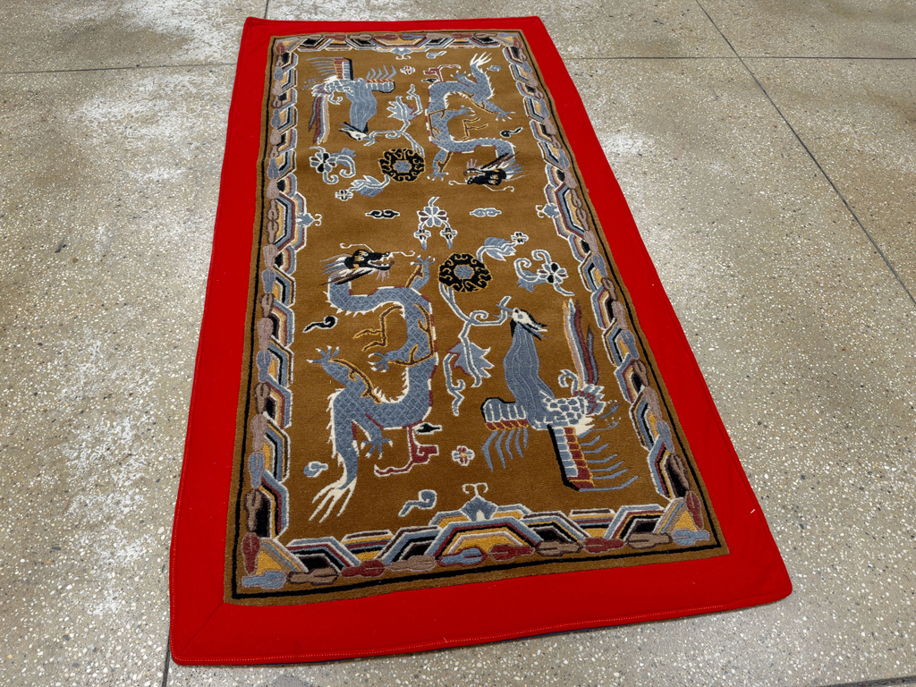 Modern Chinese Art Deco Pictorial Rug, No.33742 - Galerie Shabab