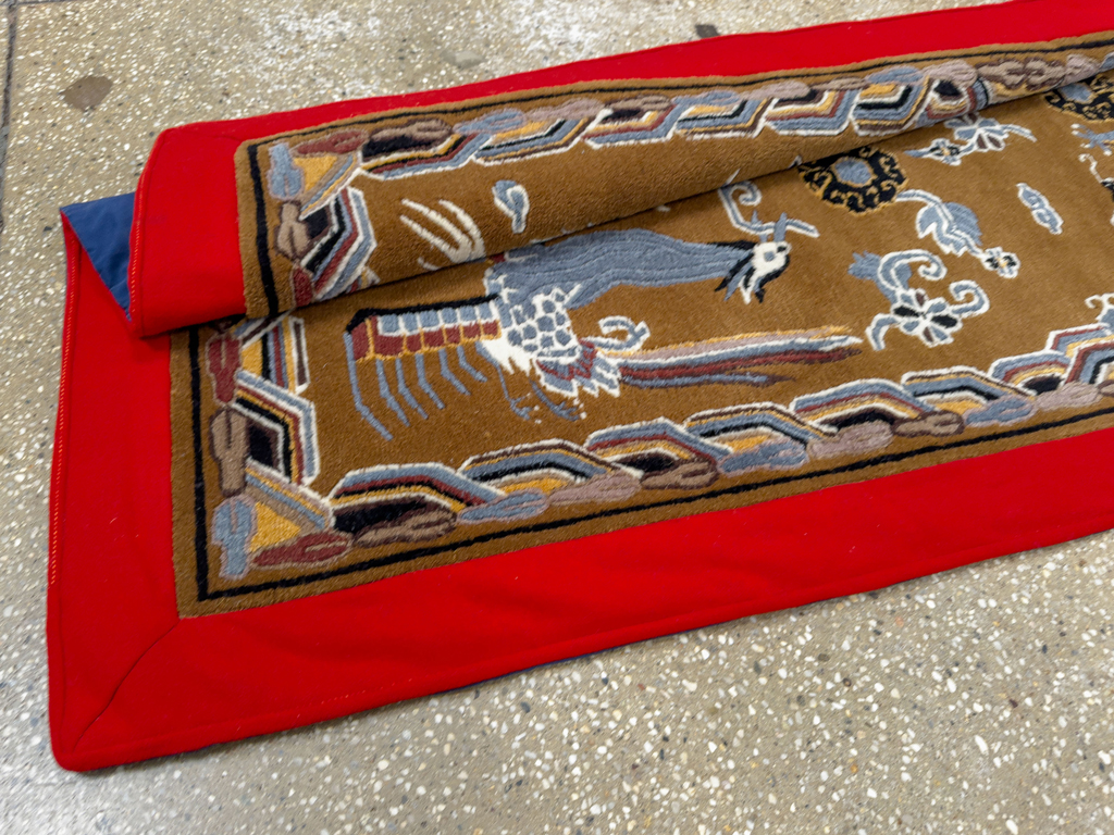 Modern Chinese Art Deco Pictorial Rug, No.33742 - Galerie Shabab