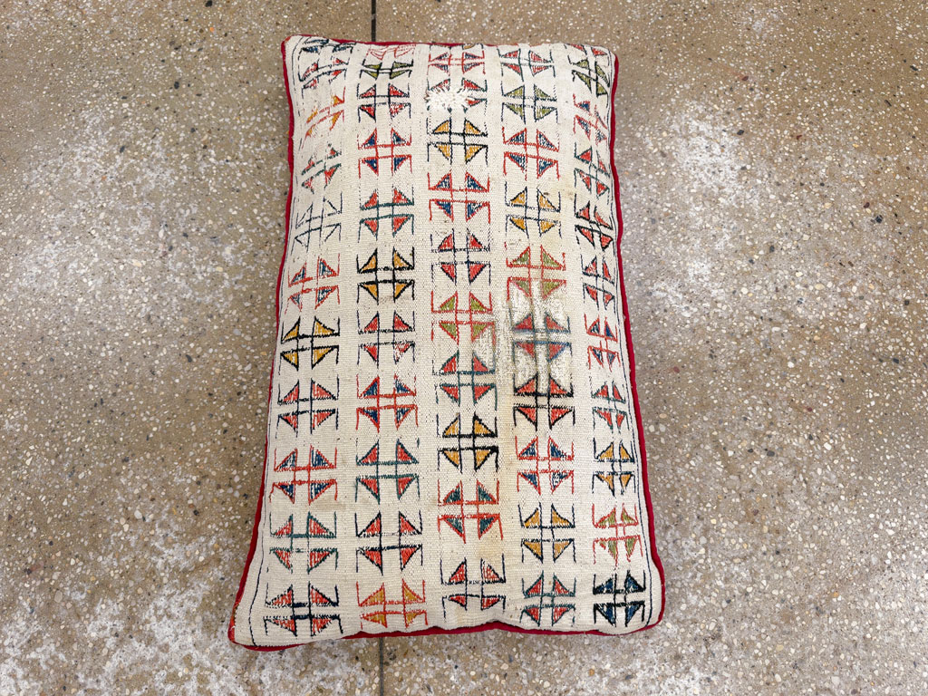 Vintage Persian Kurdish Pillow (Pair: 2 of 2), No.33744 - Galerie Shabab