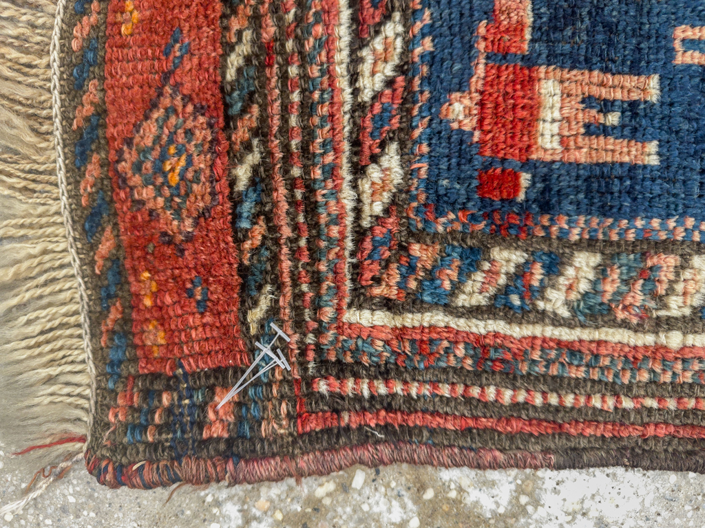 Antique Persian Kurdish Bagface, No.33824 - Galerie Shabab