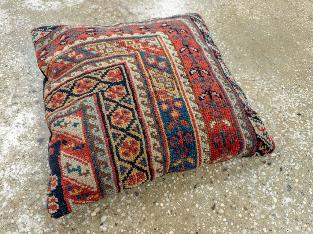 Antique Caucasian Kazak Pillow, No.33826 - Galerie Shabab