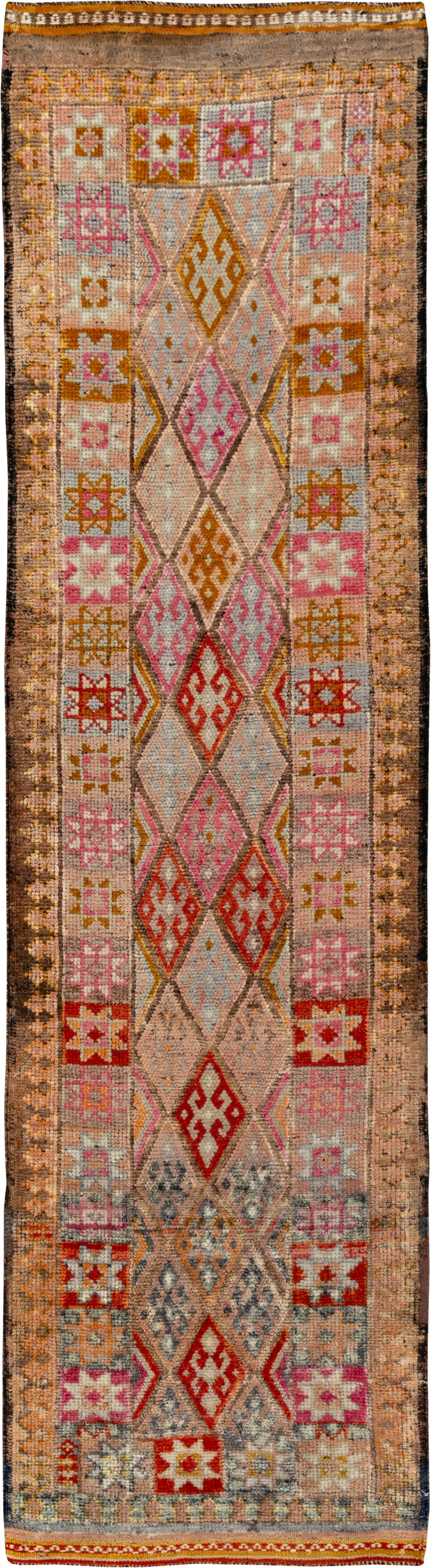 Vintage Turkish Anatolian Runner, No.33848 - Galerie Shabab