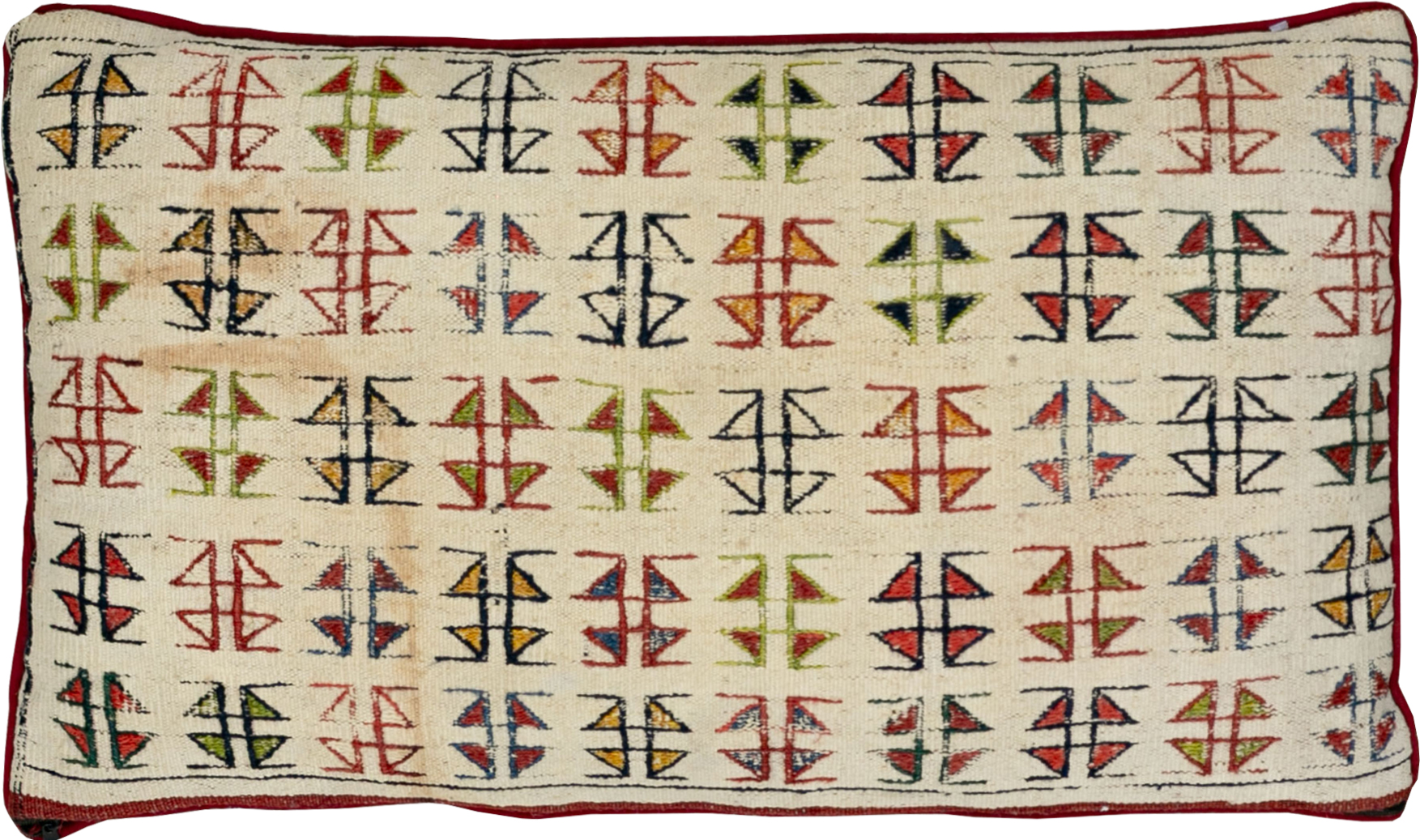 Vintage Persian Kurdish Pillow, No.33853 - Galerie Shabab