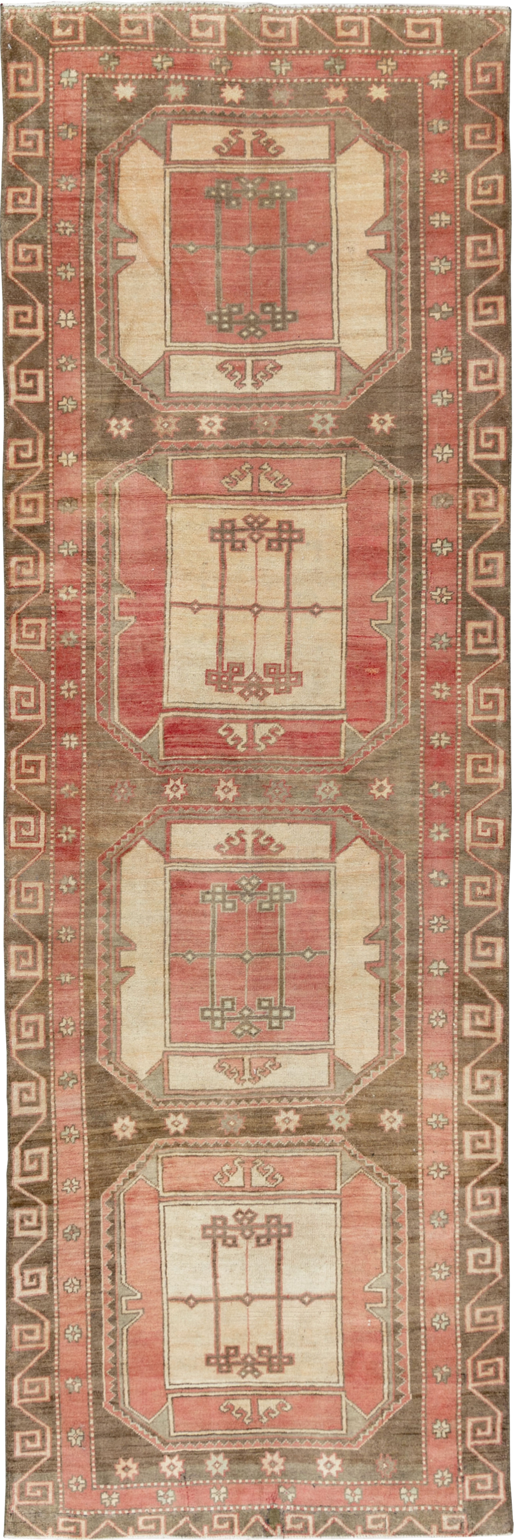 Vintage Turkish Anatolian Runner, No.33857 - Galerie Shabab