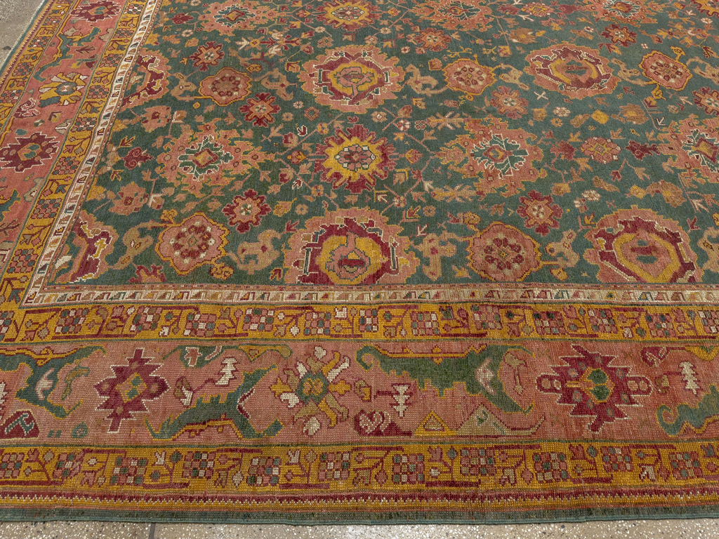 Antique Turkish Oushak Oversize Carpet, No.33866 - Galerie Shabab