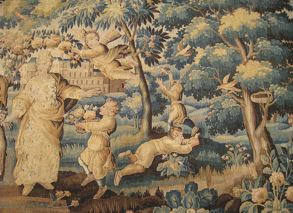 Late 17th Century Antique French Tapestry, No.33867 - Galerie Shabab