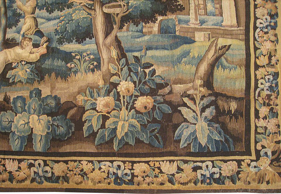 Late 17th Century Antique French Tapestry, No.33867 - Galerie Shabab