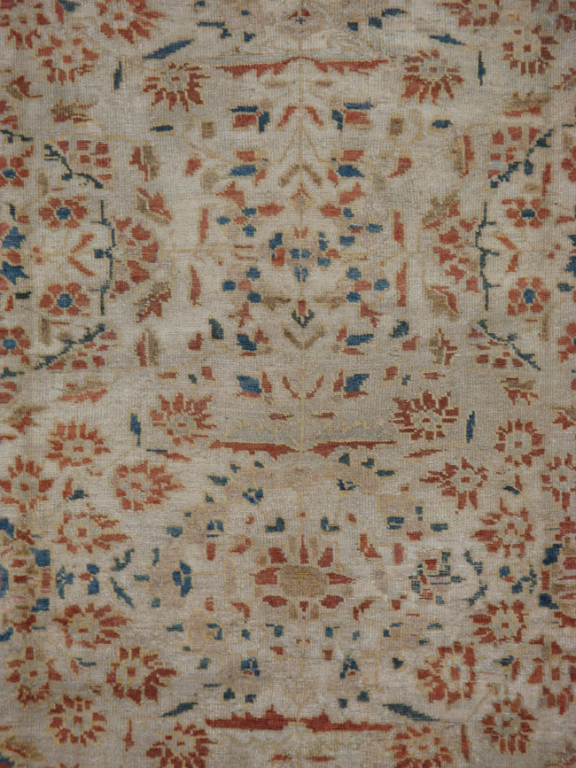 Antique Mahal Carpet, No.8031 - Galerie Shabab