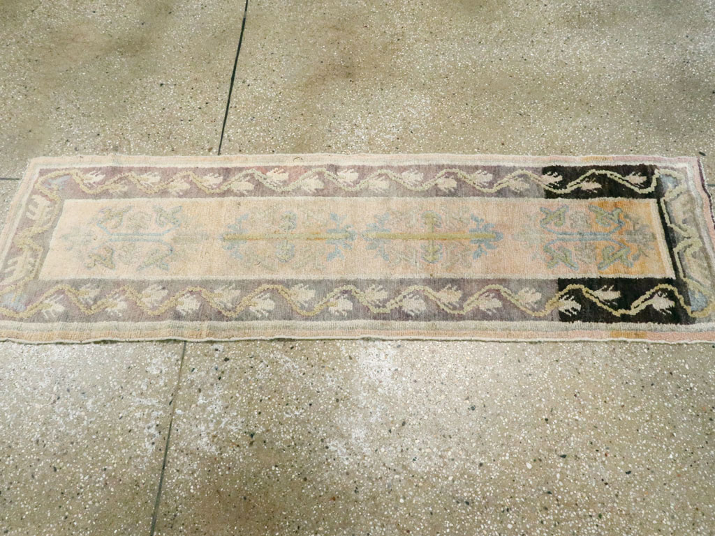 Vintage East Turkestan Khotan Runner, No.8073 - Galerie Shabab
