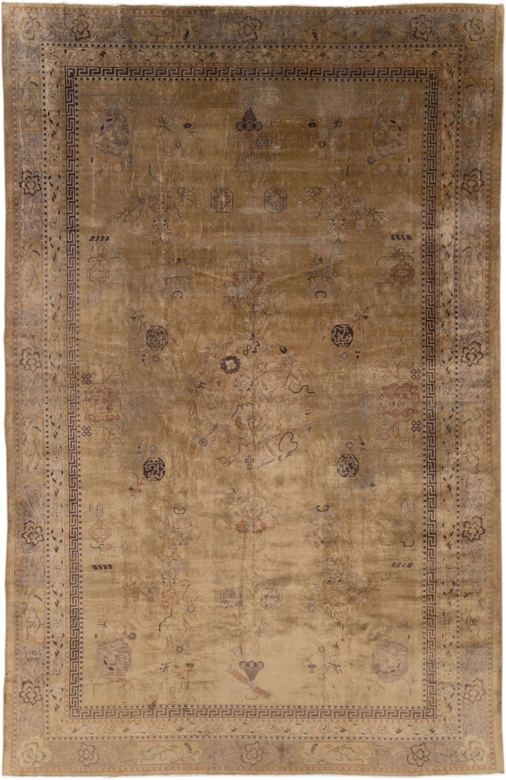Antique Indian Lahore Carpet, No.8115 - Galerie Shabab