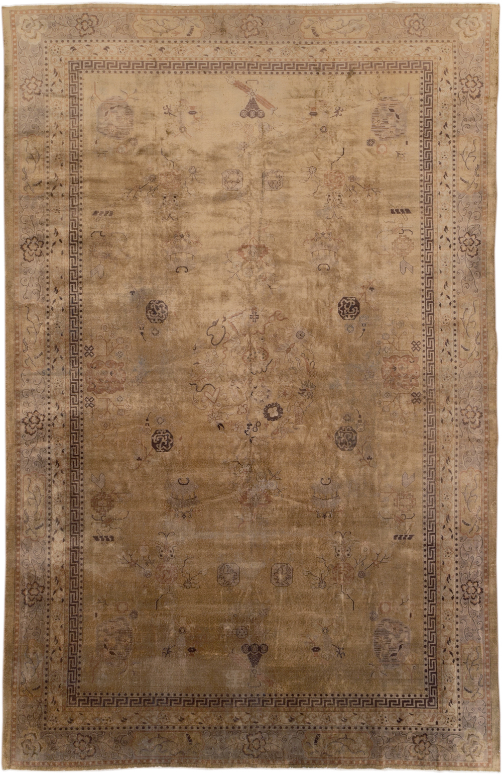Antique Indian Lahore Carpet, No.8115 - Galerie Shabab