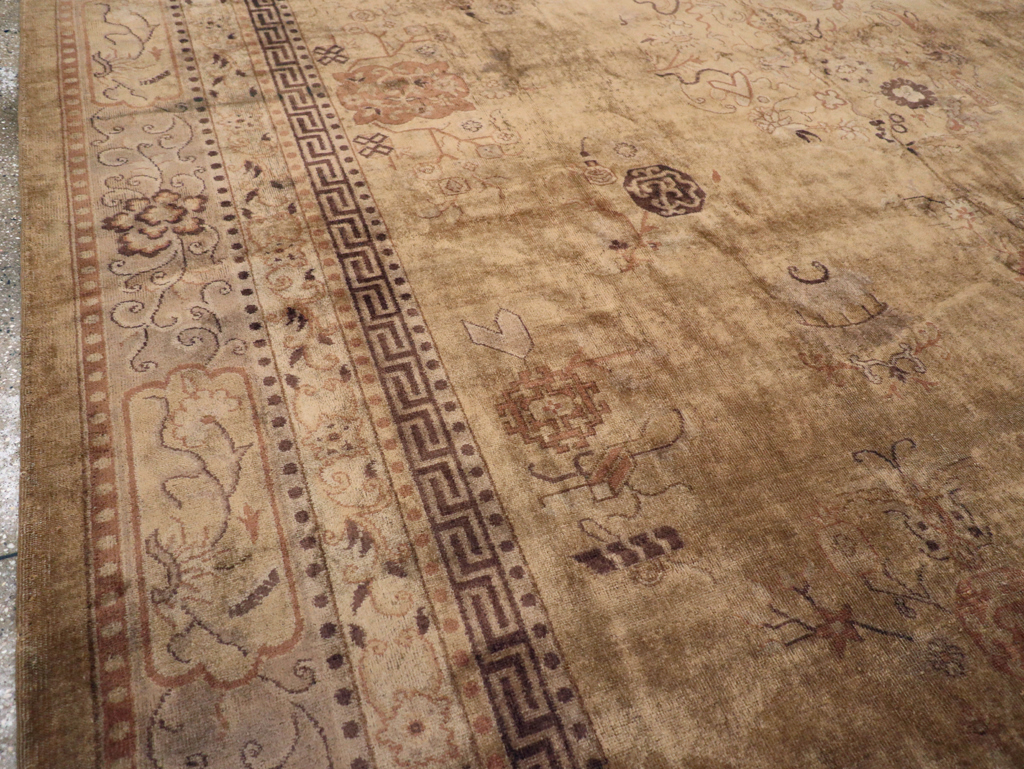 Antique Indian Lahore Carpet, No.8115 - Galerie Shabab