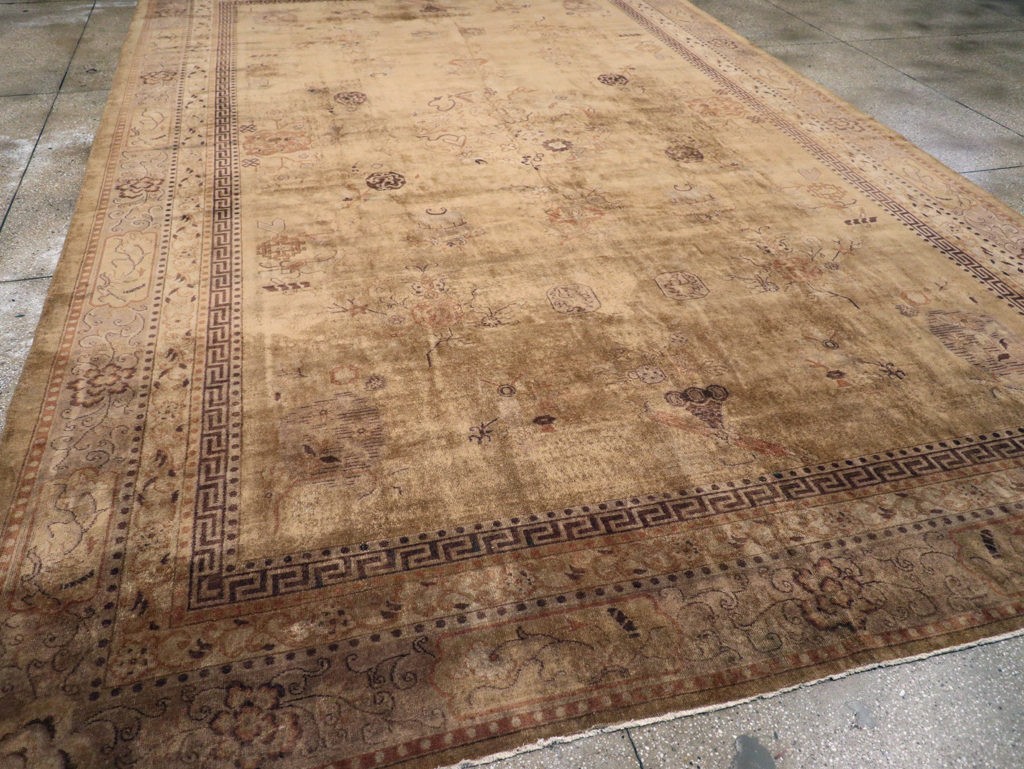 Antique Indian Lahore Carpet, No.8115 - Galerie Shabab
