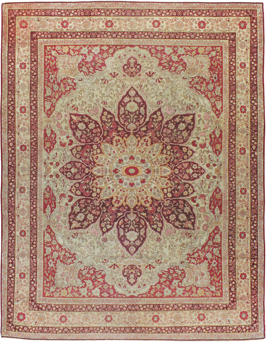 Antique Indian Lahore Carpet, No.8116 - Galerie Shabab