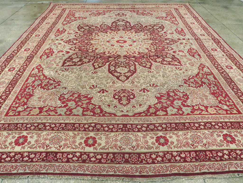 Antique Indian Lahore Carpet, No.8116 - Galerie Shabab