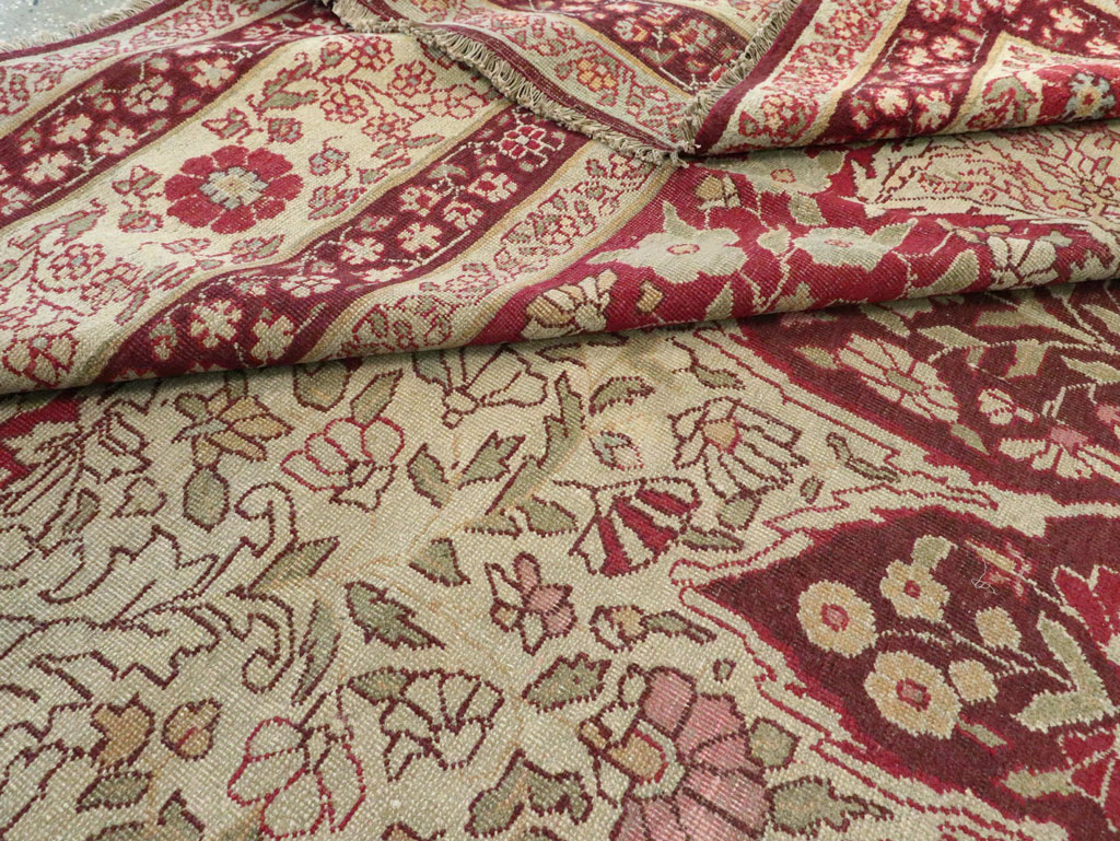Antique Indian Lahore Carpet, No.8116 - Galerie Shabab