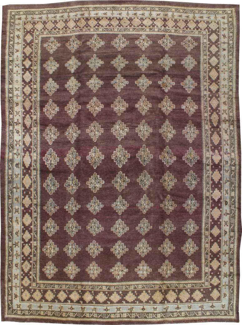 Antique East Turkestan Samarkand Carpet, No.8118 - Galerie Shabab