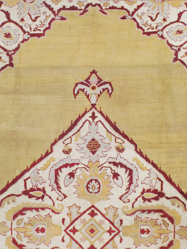 Antique Indian Agra Carpet, No.8125 - Galerie Shabab