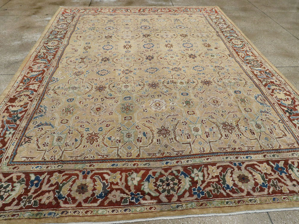 Antique Persian Mahal Carpet, No.8128 - Galerie Shabab