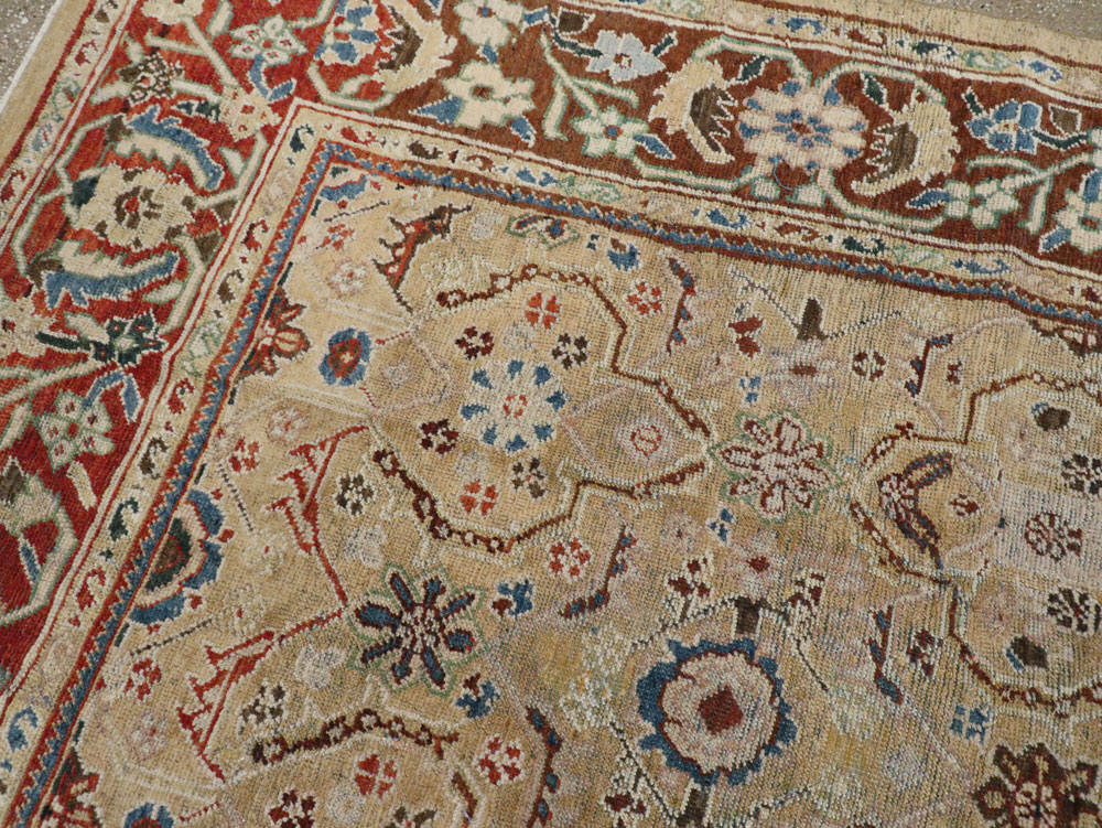 Antique Persian Mahal Carpet, No.8128 - Galerie Shabab