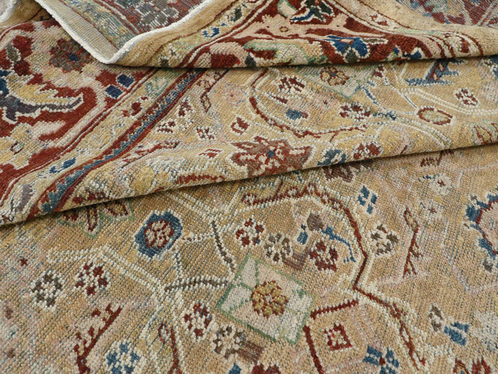 Antique Persian Mahal Carpet, No.8128 - Galerie Shabab