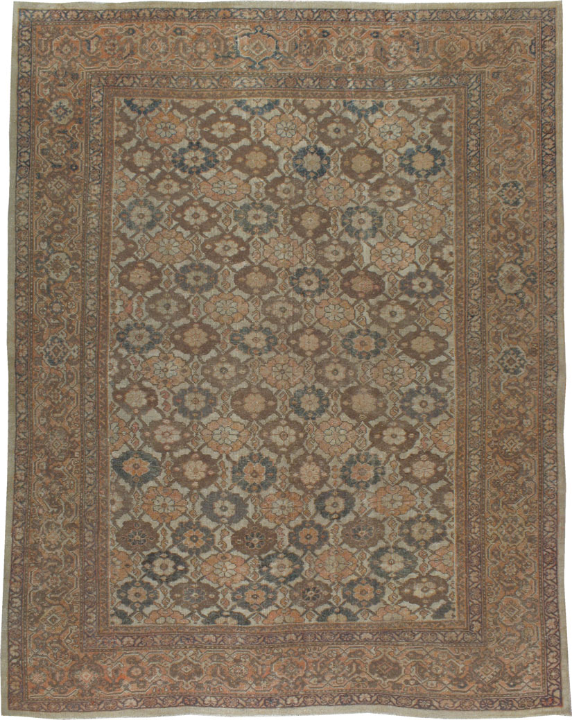 Antique Mahal Carpet, No.8131 - Galerie Shabab