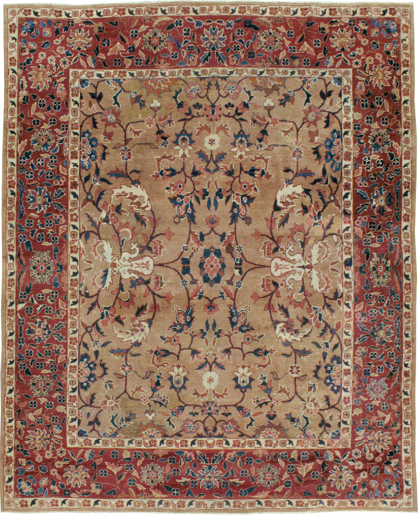 Antique Indian Lahore Carpet, No.8147 - Galerie Shabab
