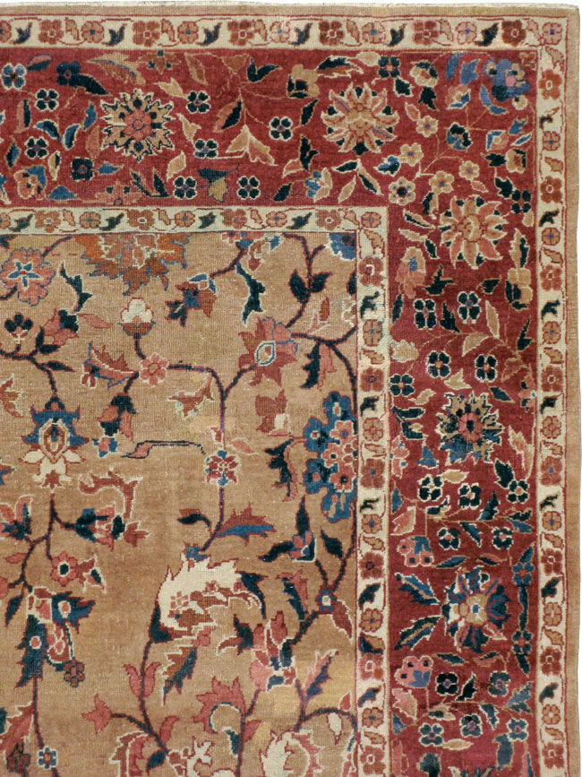 Antique Indian Lahore Carpet, No.8147 - Galerie Shabab