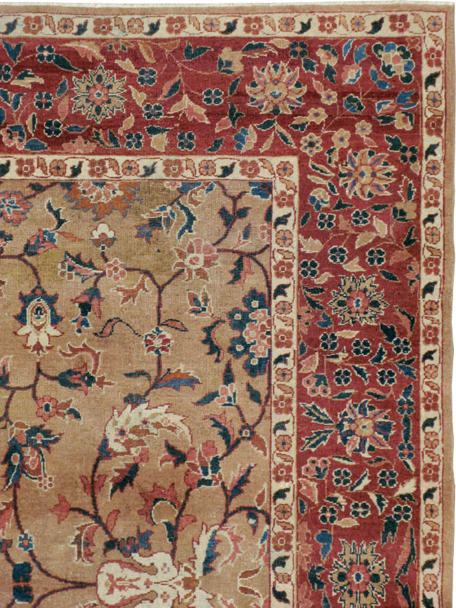 Antique Indian Lahore Carpet, No.8147 - Galerie Shabab