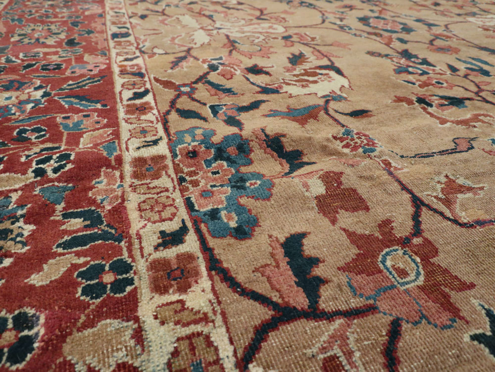 Antique Indian Lahore Carpet, No.8147 - Galerie Shabab