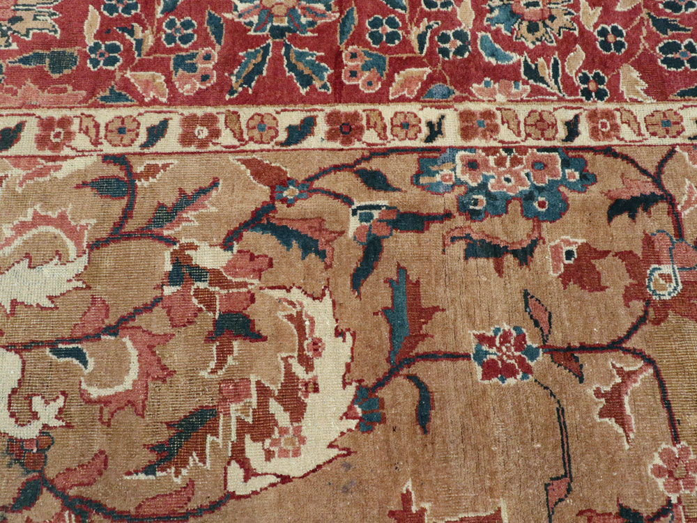 Antique Indian Lahore Carpet, No.8147 - Galerie Shabab
