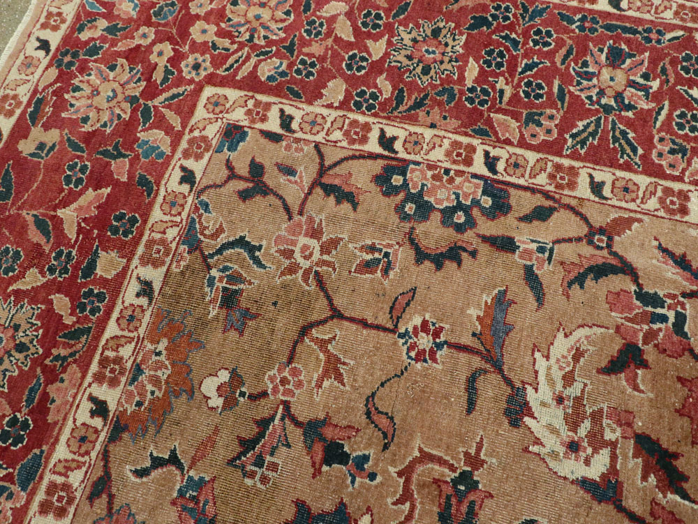 Antique Indian Lahore Carpet, No.8147 - Galerie Shabab
