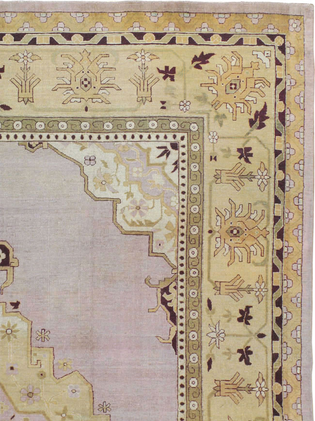 Antique Indian Agra Carpet, No.8152 - Galerie Shabab