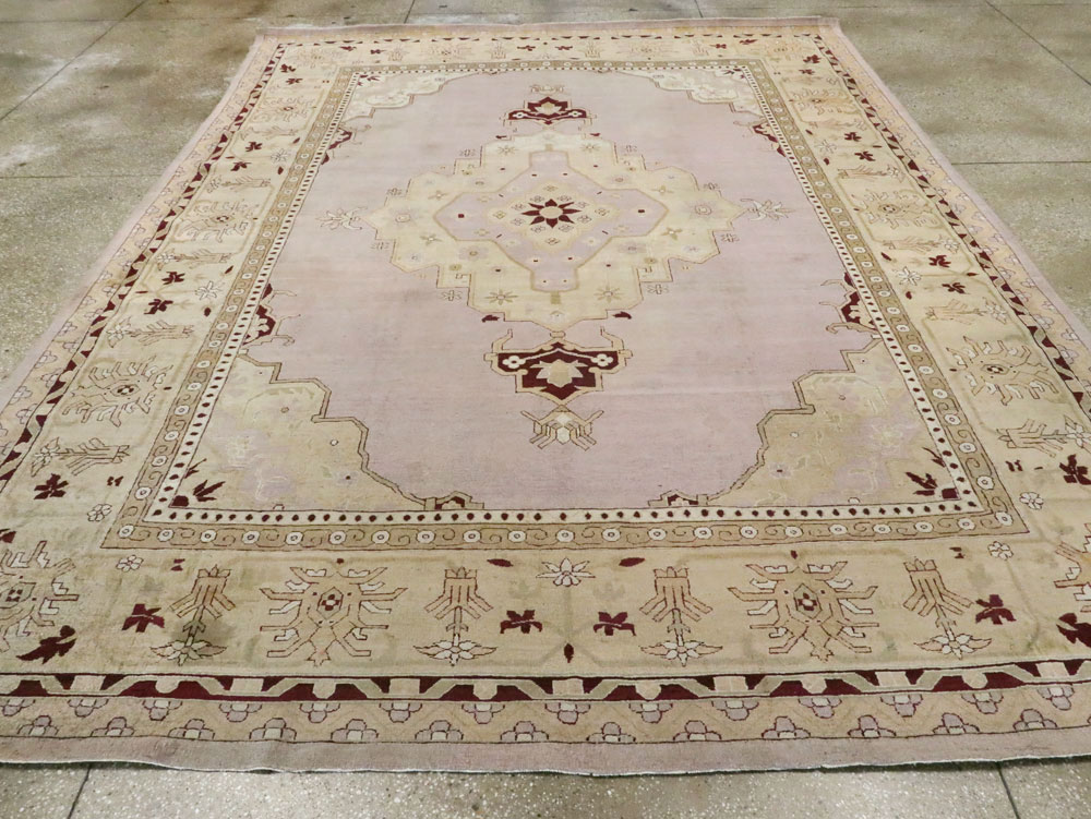 Antique Indian Agra Carpet, No.8152 - Galerie Shabab