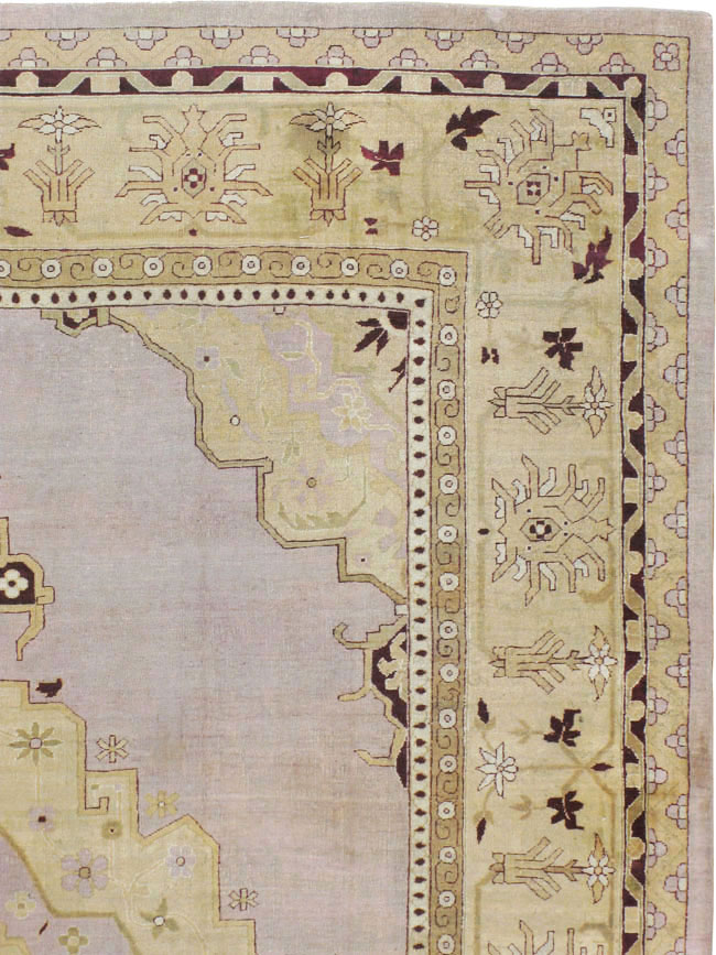 Antique Indian Agra Carpet, No.8152 - Galerie Shabab