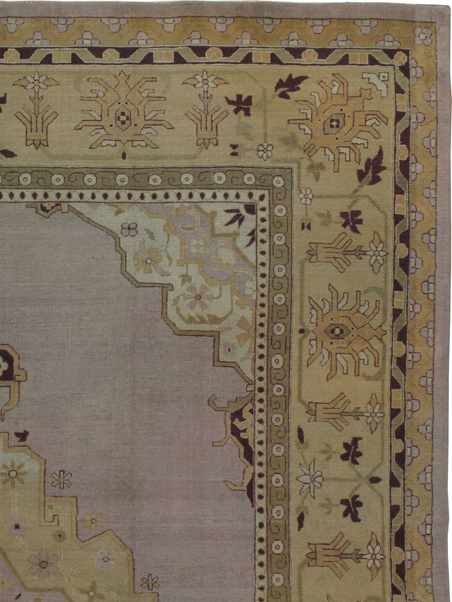 Antique Indian Agra Carpet, No.8152 - Galerie Shabab