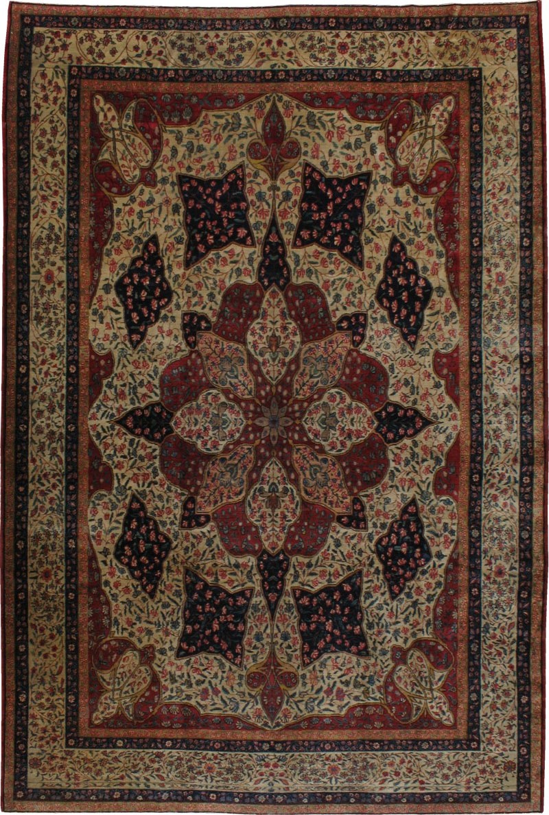 A Lahore Carpet, No.8153 - Galerie Shabab