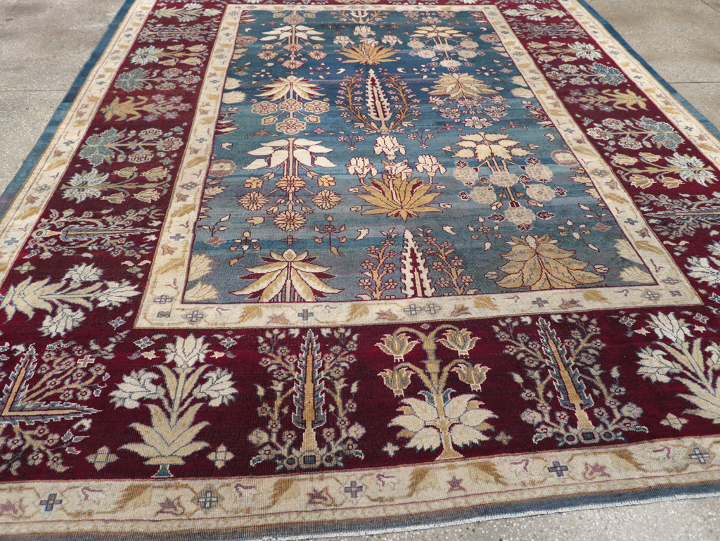 Antique Indian Amritsar Carpet, No.8154 - Galerie Shabab