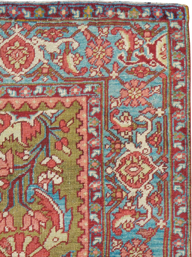 Antique Persian Heriz Rug, No.8175 - Galerie Shabab