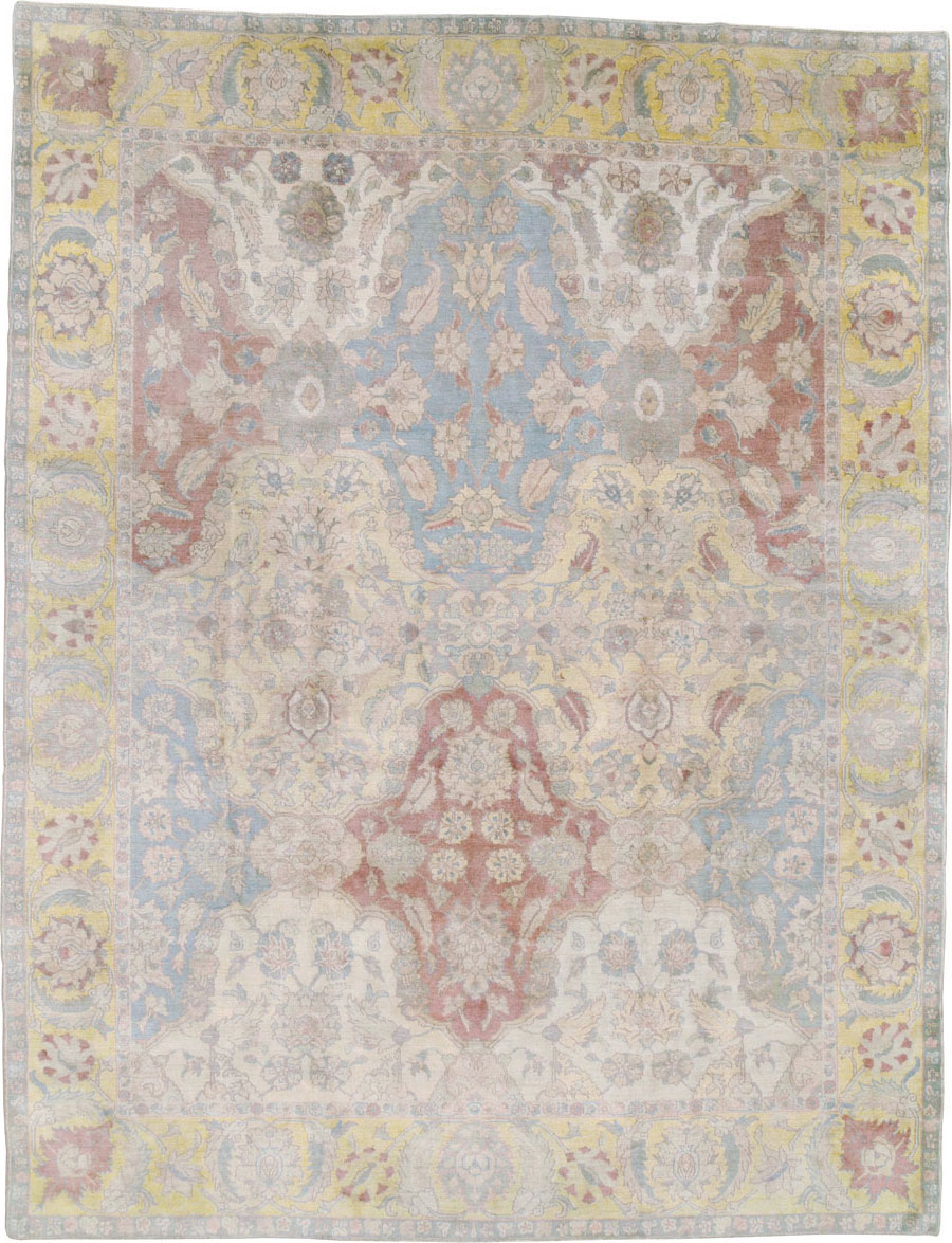 Antique Indian Agra Carpet, No.8183 - Galerie Shabab