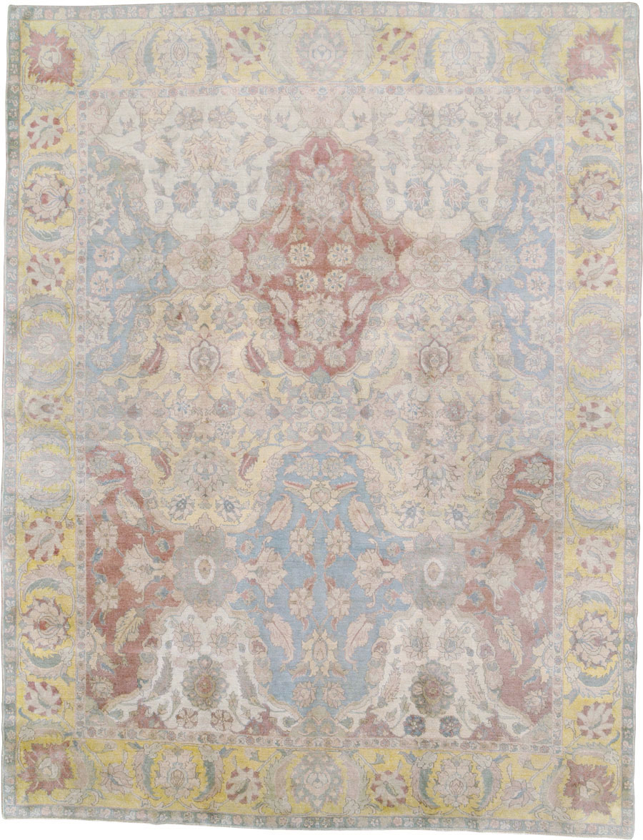 Antique Indian Agra Carpet, No.8183 - Galerie Shabab