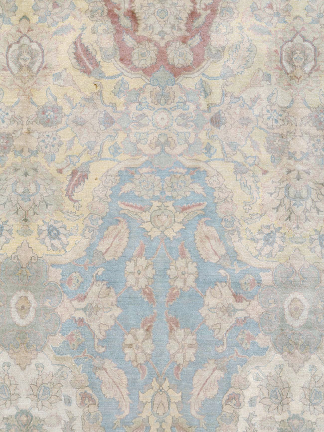 Antique Indian Agra Carpet, No.8183 - Galerie Shabab