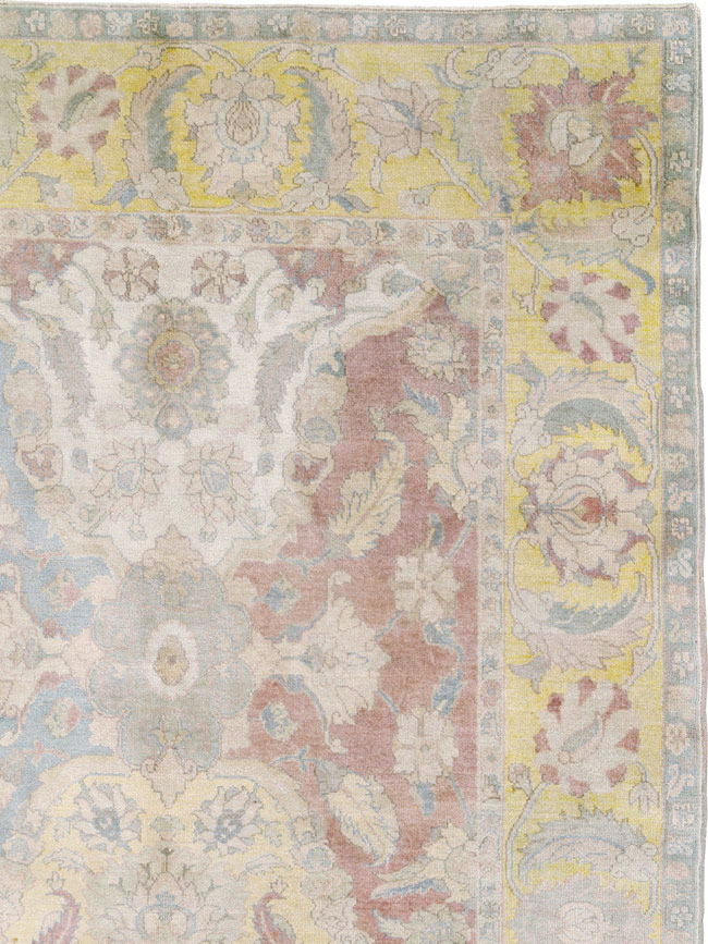 Antique Indian Agra Carpet, No.8183 - Galerie Shabab