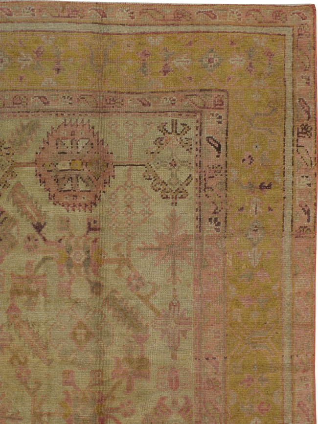 An Oushak Carpet, No.8203 - Galerie Shabab
